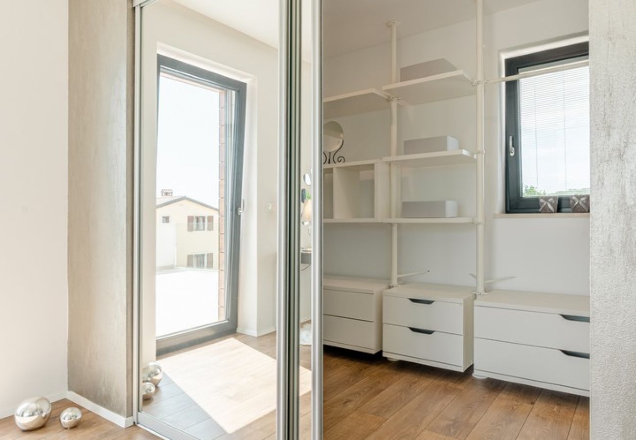 Villa in Višnjan - Villa Aria Višnjan in Central Istria for 12 people - pet friendly with wellness & sea view