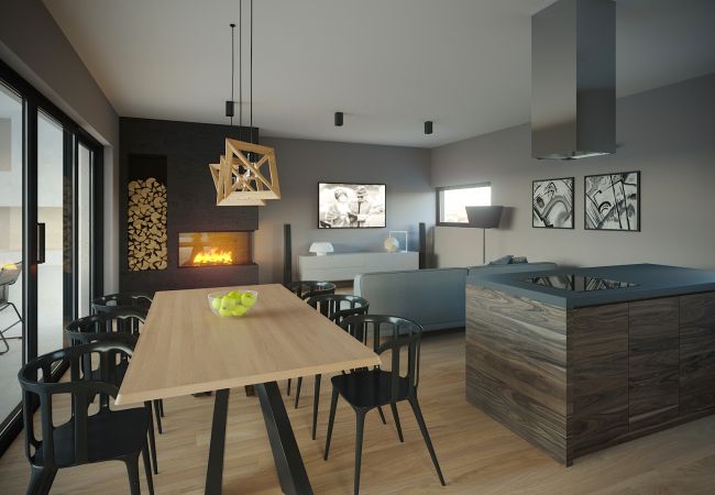 Villa in Gajana - Villa Median for 10 people with sea view, kids playground & pet friendly - only 3 km from beach  Villa in Gajana - Villa Median for 10 people with sea view, kids playground & pet friendly - only 3 km from beach