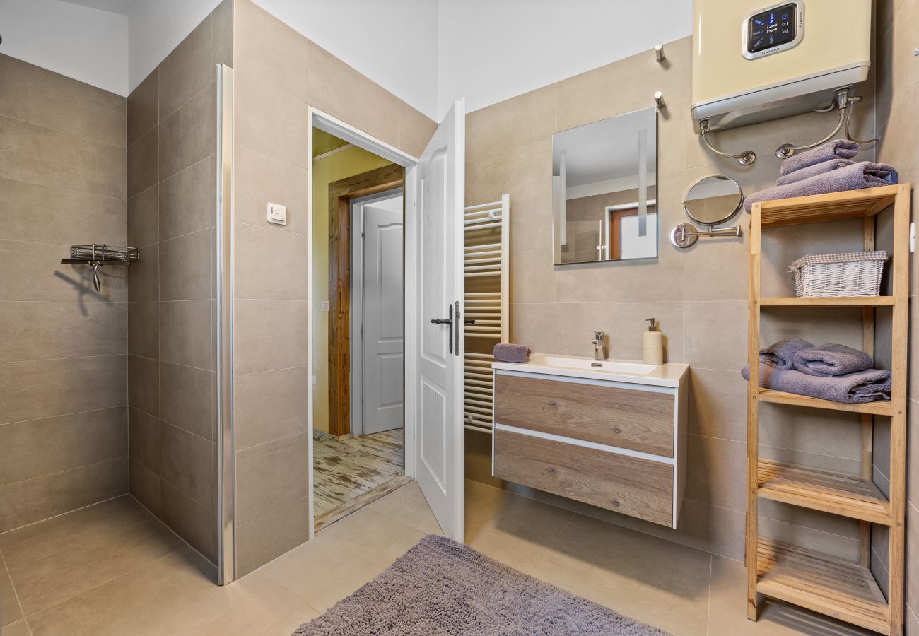 Villa in Kontešici - Villa Emely for 8 people near Poreč with heated pool & jacuzzi