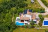 Villa in Kontešici - Villa Emely for 8 people near Poreč with heated pool & jacuzzi