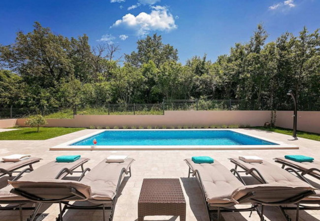 Villa in Labin - Villa Milica near Labin for 8 people with private pool & kids playground - pet friendly