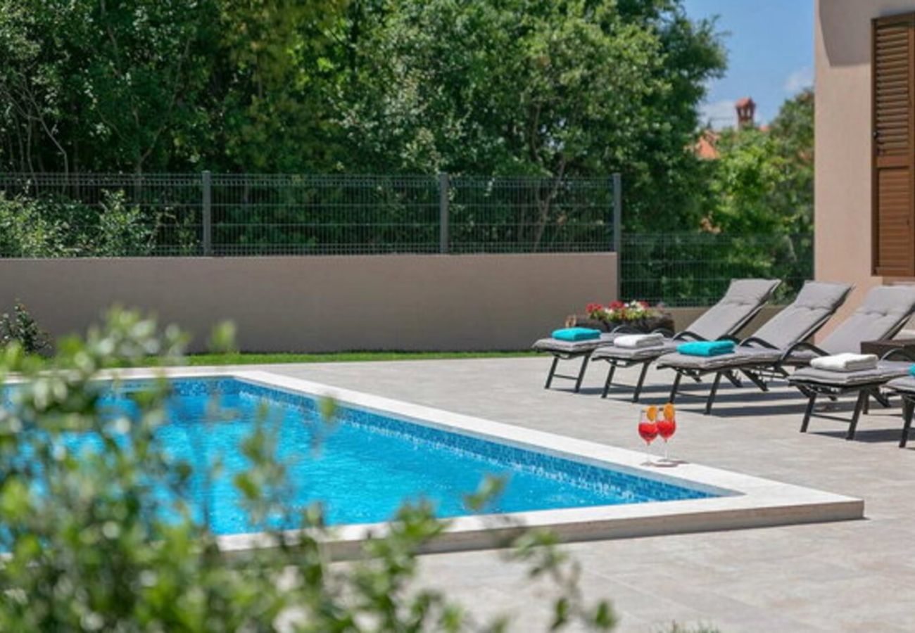 Villa in Labin - Villa Milica near Labin for 8 people with private pool & kids playground - pet friendly