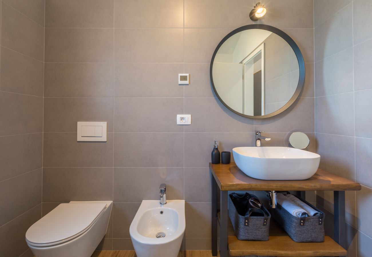 Villa in Krasica - Villa Skraline for 6 people near Umag with salt-water private pool & sea view