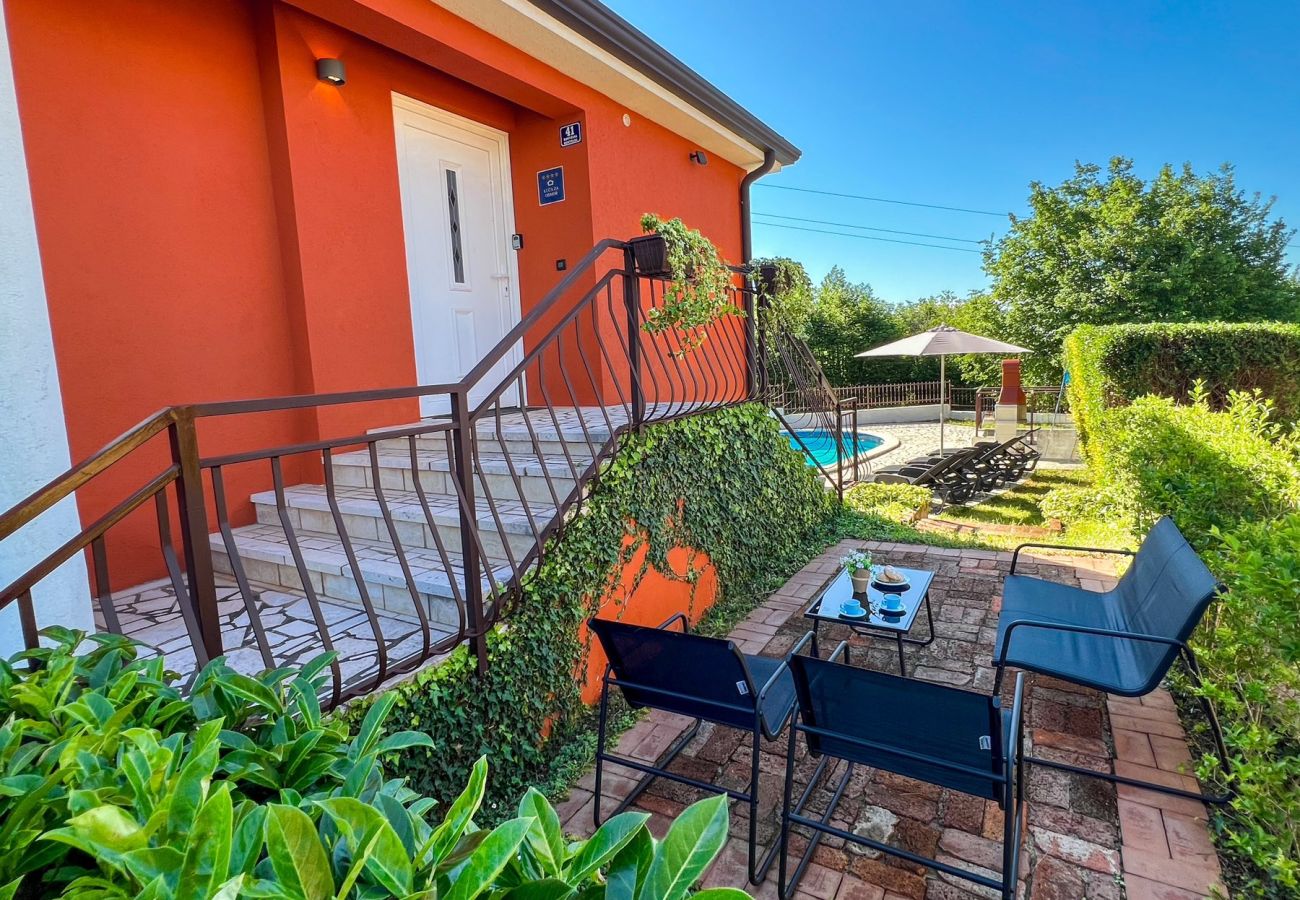 Villa in Montižana - Villa Belvedere for 6 people near Poreč with sea view and pet friendly