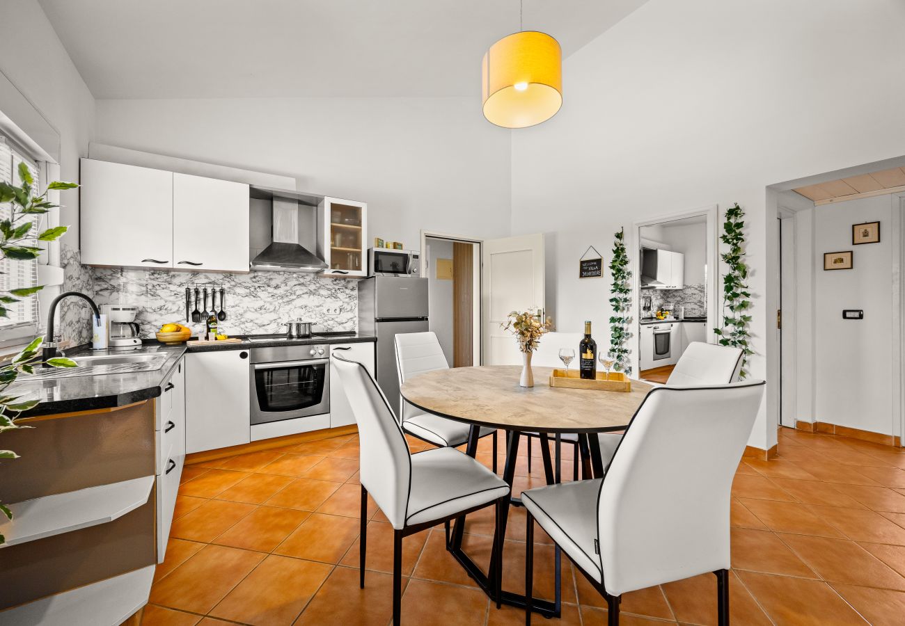 Villa in Montižana - Villa Belvedere for 6 people near Poreč with sea view and pet friendly