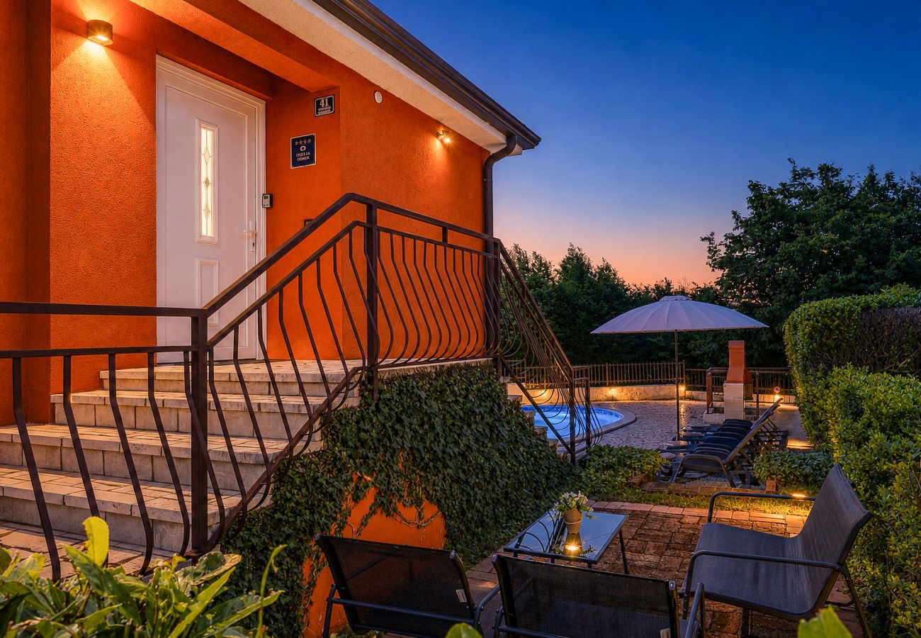 Villa in Montižana - Villa Belvedere for 6 people near Poreč with sea view and pet friendly