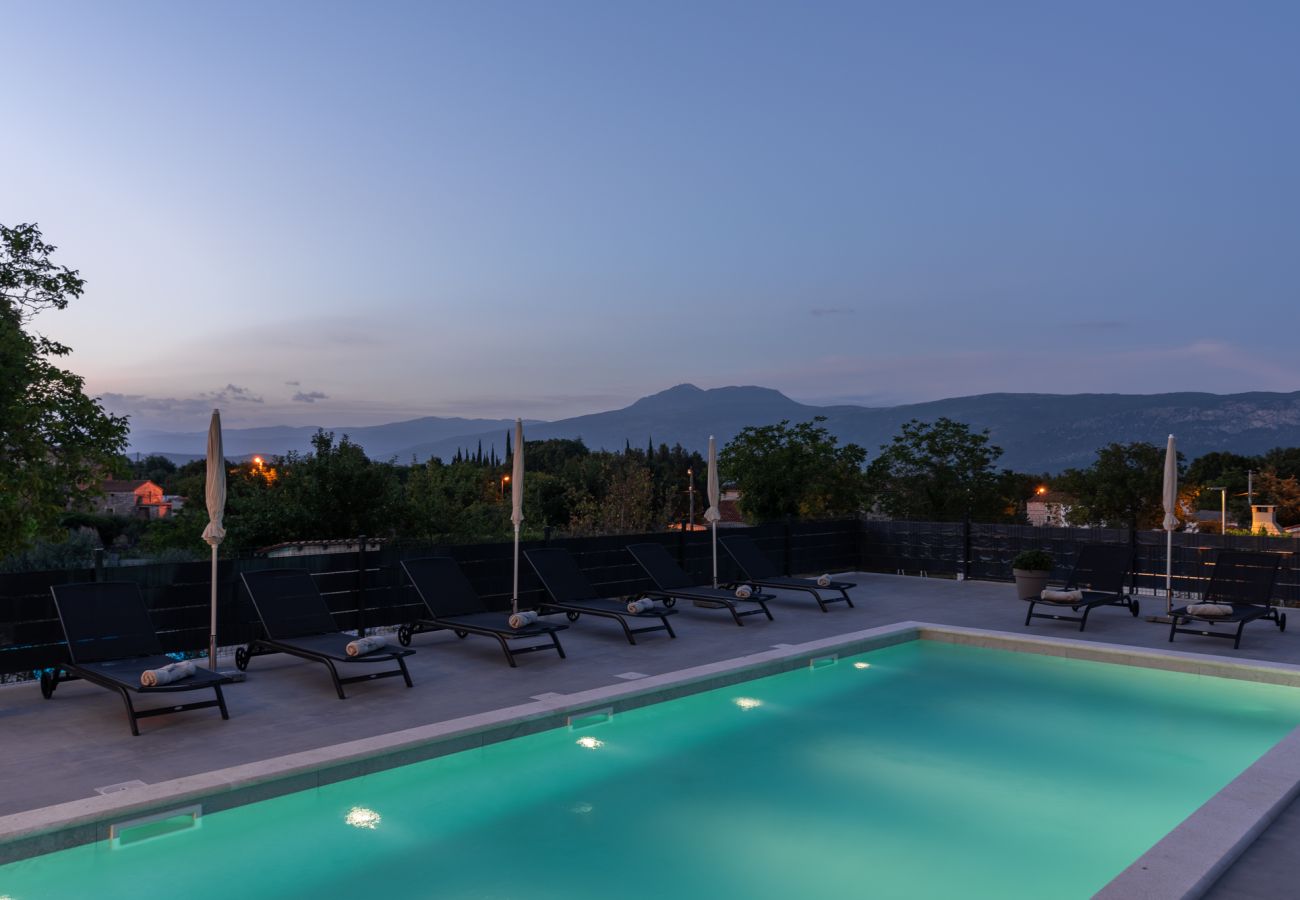 Villa in Lazarici - Villa Ani for 8 people near Labin - Rabac with 40m2 private pool and children playground
