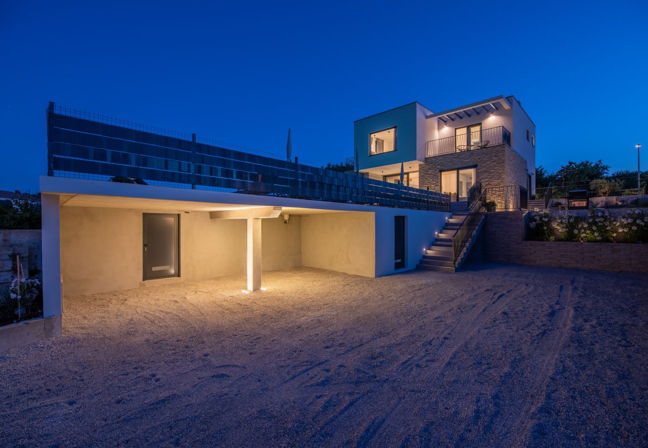 Villa in Lazarici - Villa Ani for 8 people near Labin - Rabac with 40m2 private pool and children playground