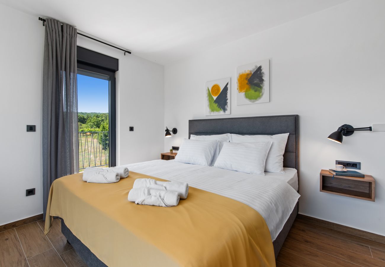 Villa in Lazarici - Villa Ani for 8 people near Labin - Rabac with 40m2 private pool and children playground