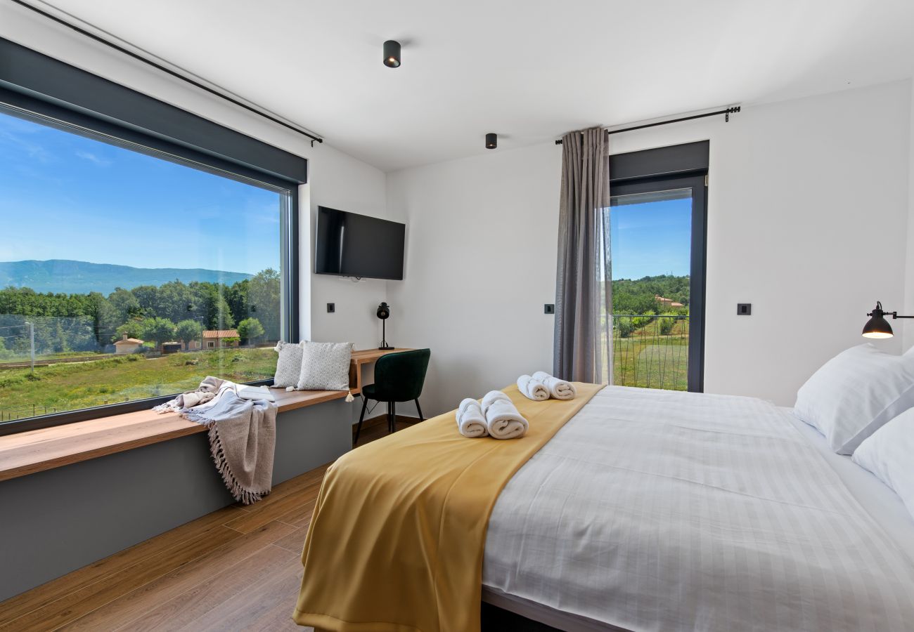 Villa in Lazarici - Villa Ani for 8 people near Labin - Rabac with 40m2 private pool and children playground