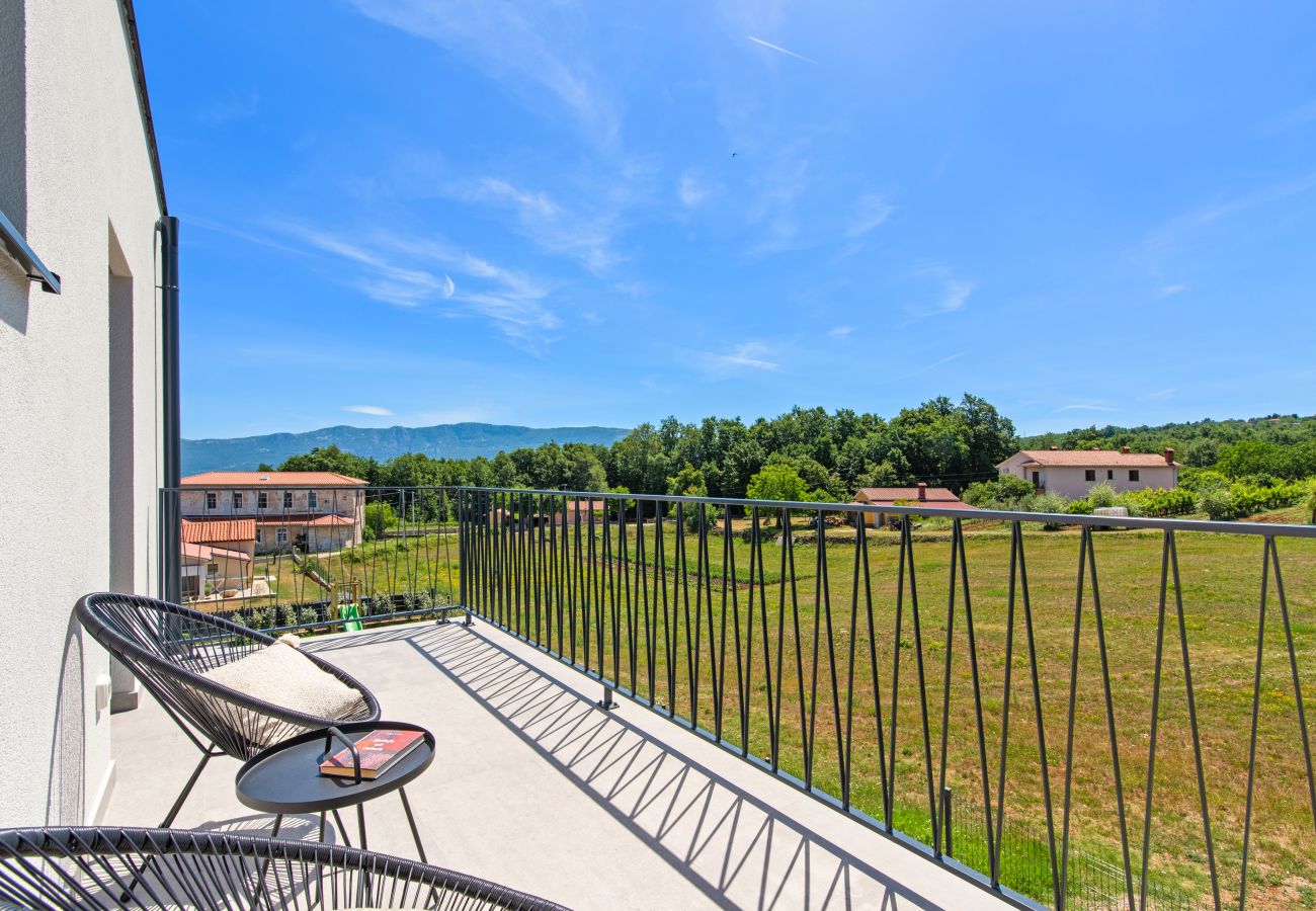 Villa in Lazarici - Villa Ani for 8 people near Labin - Rabac with 40m2 private pool and children playground