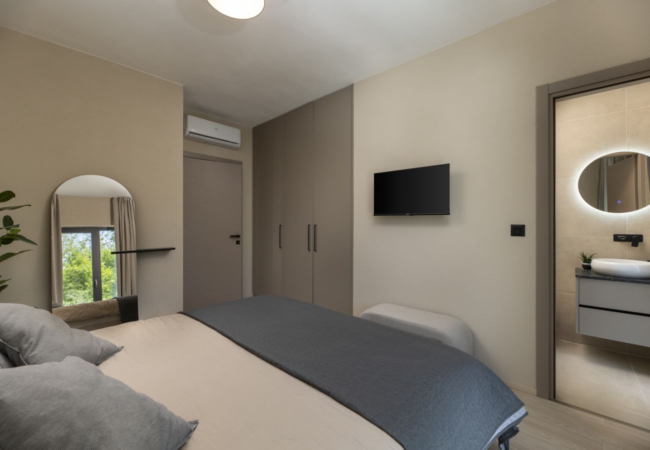 Villa in Presika - Villa Veros for 5 people near Labin - Rabac with private pool & kids playground