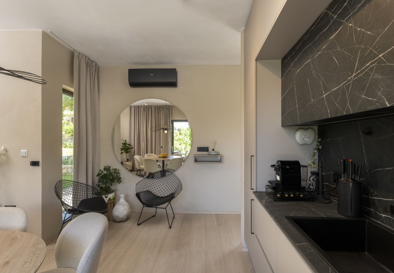 Villa in Presika - Villa Veros for 5 people near Labin - Rabac with private pool & kids playground