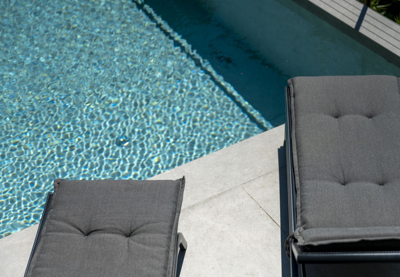 Villa in Presika - Villa Veros for 5 people near Labin - Rabac with private pool & kids playground