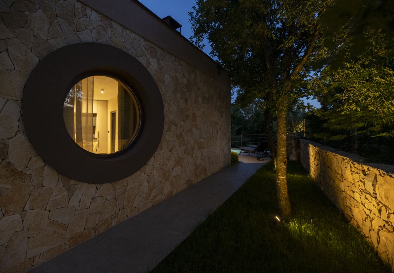 Villa in Presika - Villa Veros for 5 people near Labin - Rabac with private pool & kids playground