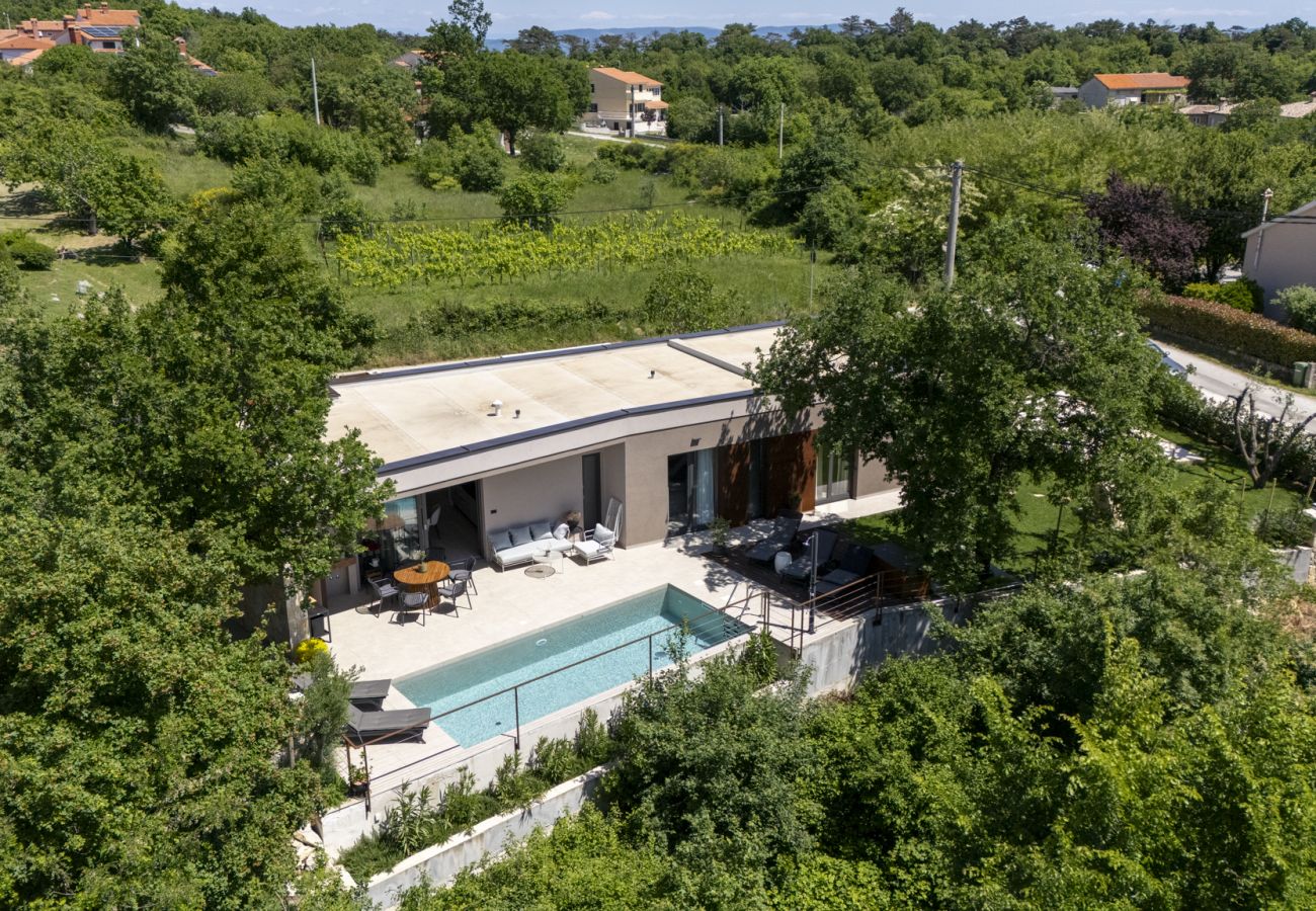 Villa in Presika - Villa Veros for 5 people near Labin - Rabac with private pool & kids playground