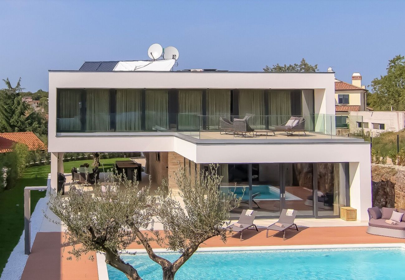 Villa in Rovinjsko Selo - Villa #1 for 8 people near Rovinj with 50 m2 private pool, sauna & pet friendly