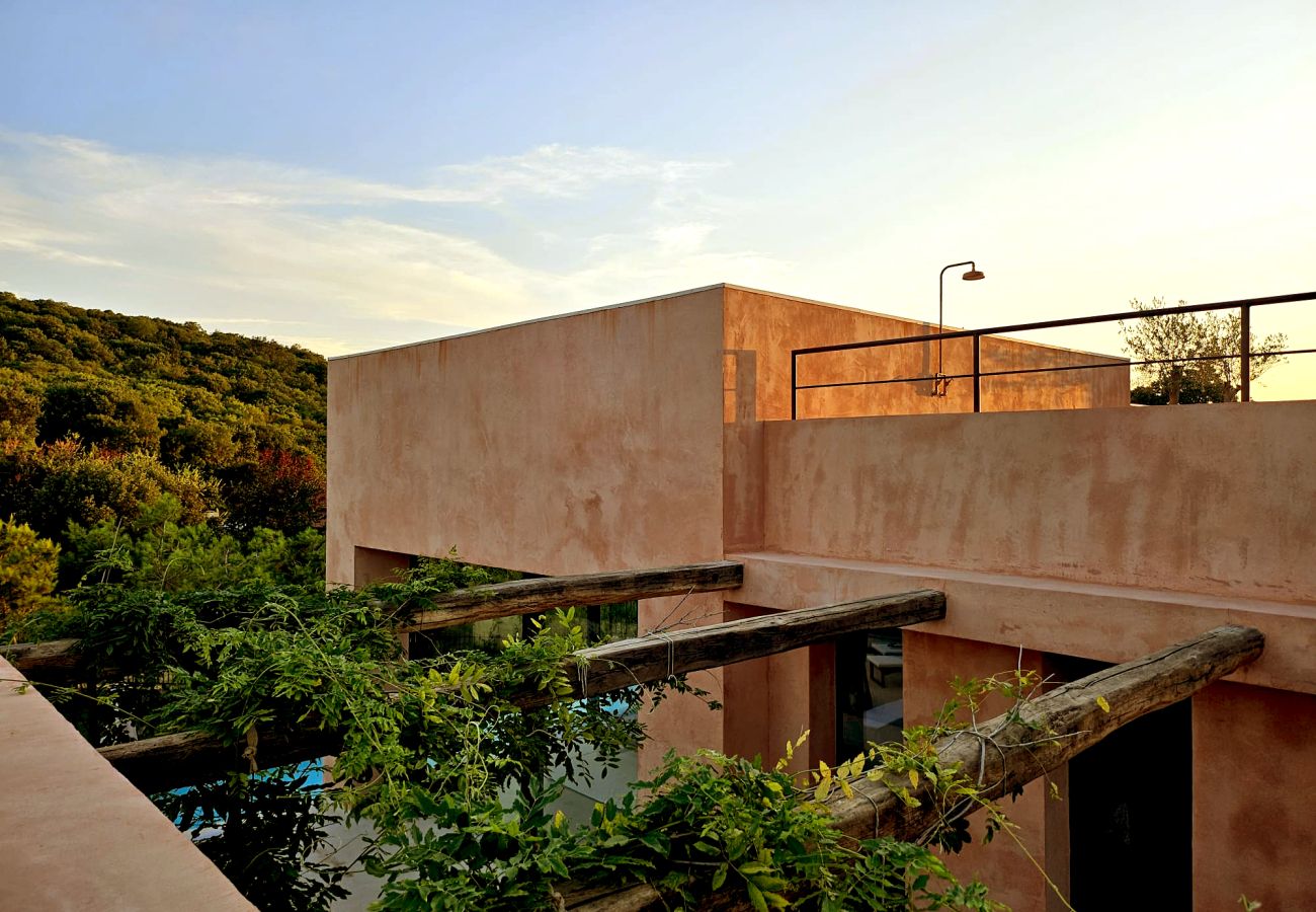 Villa in Žuntici - Villa Arcobaleno for 10 people near Rovinj with 56 m2 heated infinity pool 
