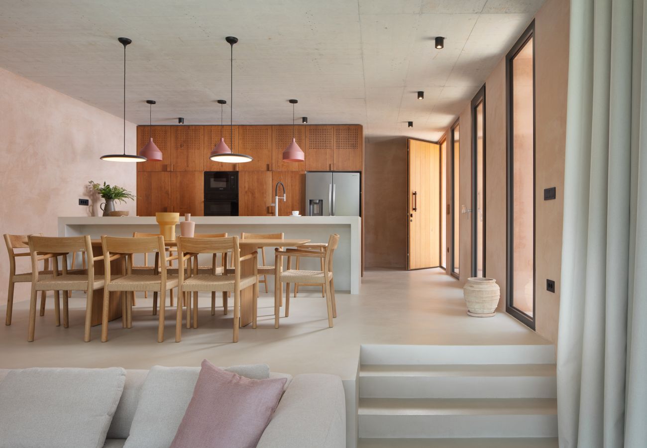 Villa in Žuntici - Villa Arcobaleno for 10 people near Rovinj with 56 m2 heated infinity pool 