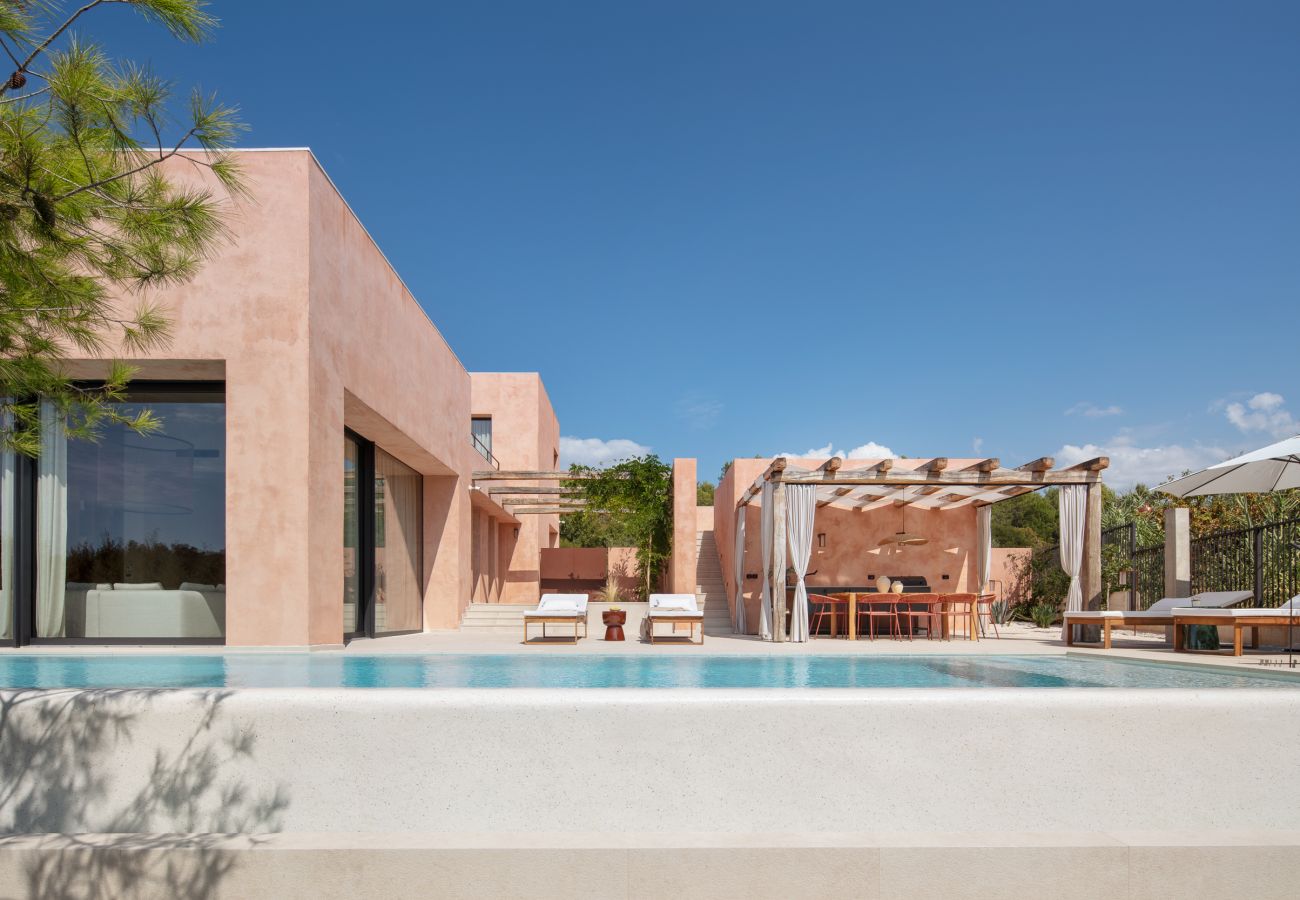 Villa in Žuntici - Villa Arcobaleno for 10 people near Rovinj with 56 m2 heated infinity pool 