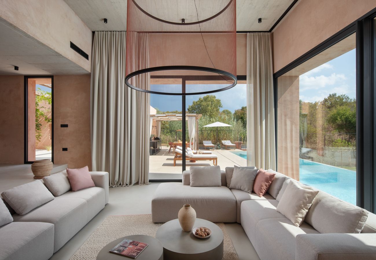 Villa in Žuntici - Villa Arcobaleno for 10 people near Rovinj with 56 m2 heated infinity pool 