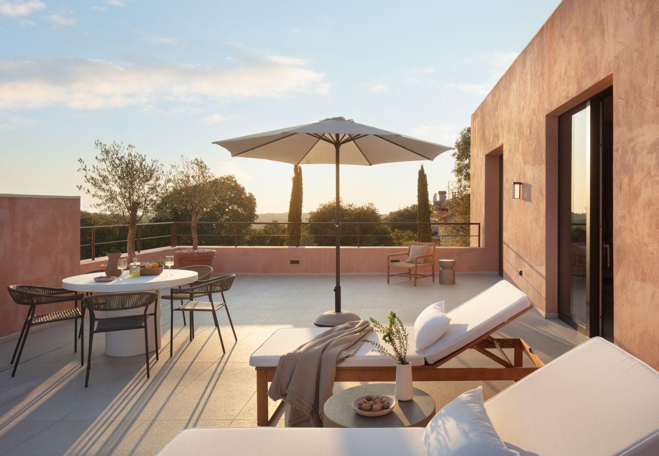 Villa in Žuntici - Villa Arcobaleno for 10 people near Rovinj with 56 m2 heated infinity pool 