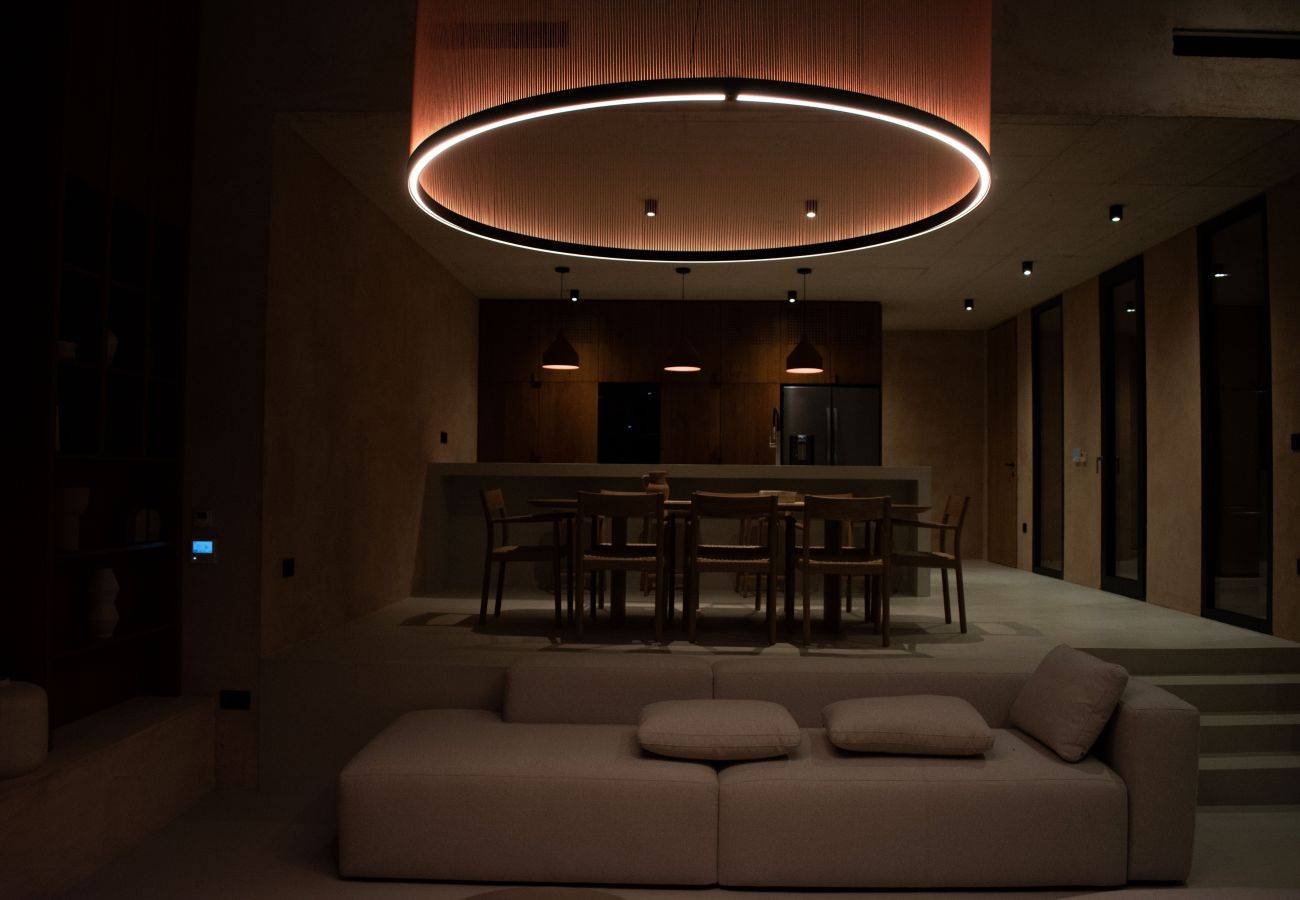 Villa in Žuntici - Villa Arcobaleno for 10 people near Rovinj with 56 m2 heated infinity pool 