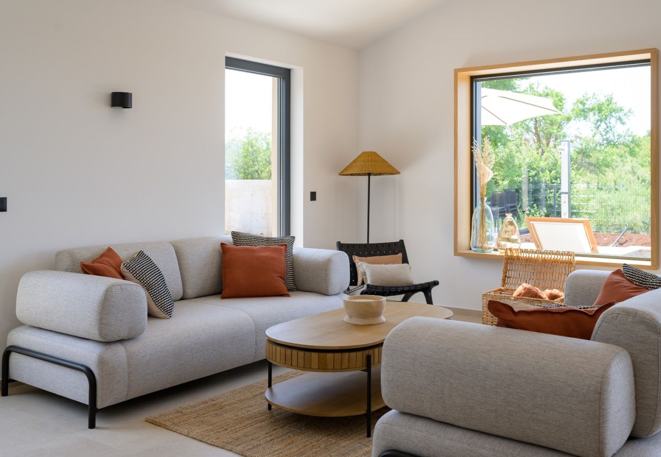 Villa in Štifanici - Casa Fiore Viola for 8 people with private heated pool & sea view