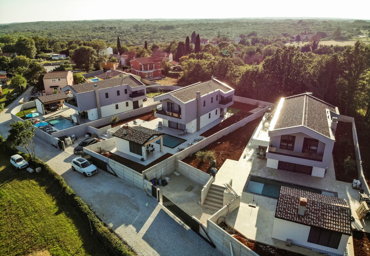 Villa in Rebici - Villa Istra Relax Smaragd for 8 people with heated pool & pet friendly only 800 m from the beach