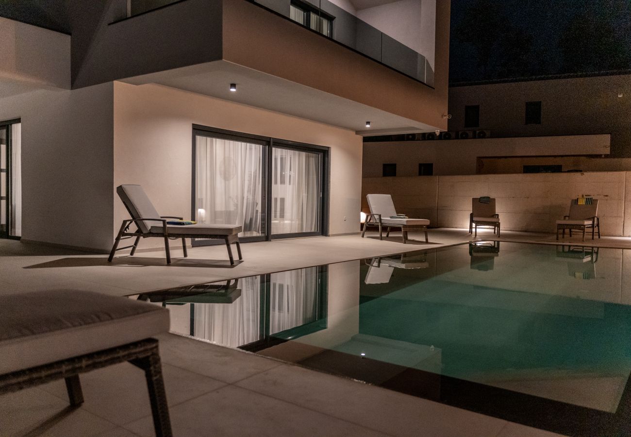 Villa in Rebici - Villa Istra Relax Smaragd for 8 people with heated pool & pet friendly only 800 m from the beach