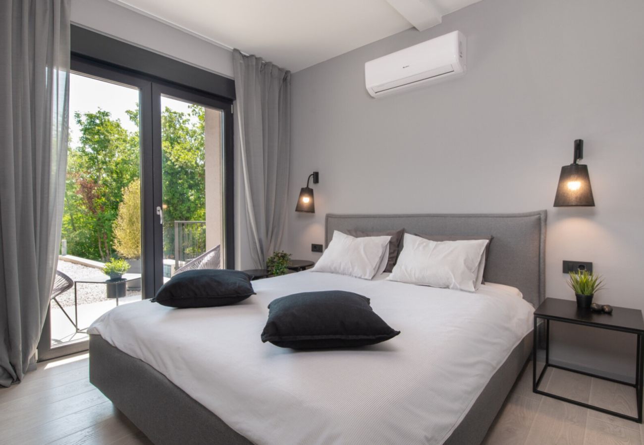 Villa in Nedešcina - Villa AntheaPaola near Labin - Rabac for 8 people with heated private pool and  children playground