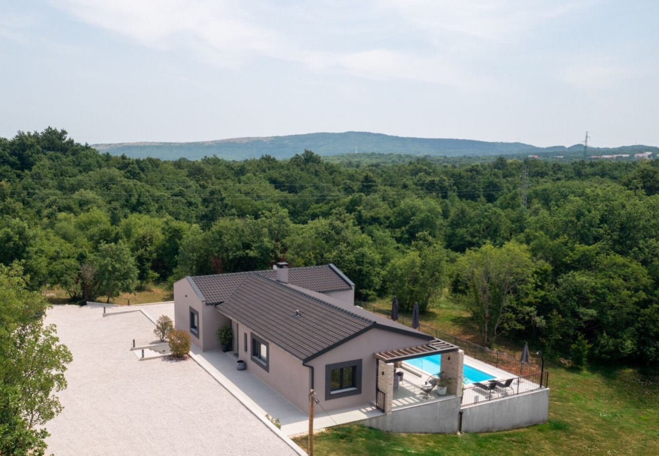 Villa in Nedešcina - Villa AntheaPaola near Labin - Rabac for 8 people with heated private pool and  children playground