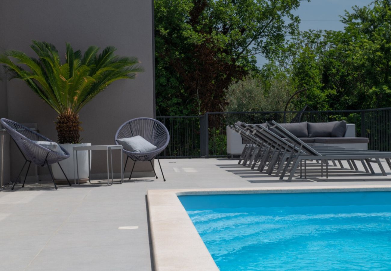 Villa in Nedešcina - Villa AntheaPaola near Labin - Rabac for 8 people with heated private pool and  children playground