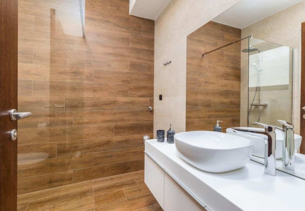 Villa in Juršici - Villa Ana Škicini for 10 people with private pool and sea view near Novigrad