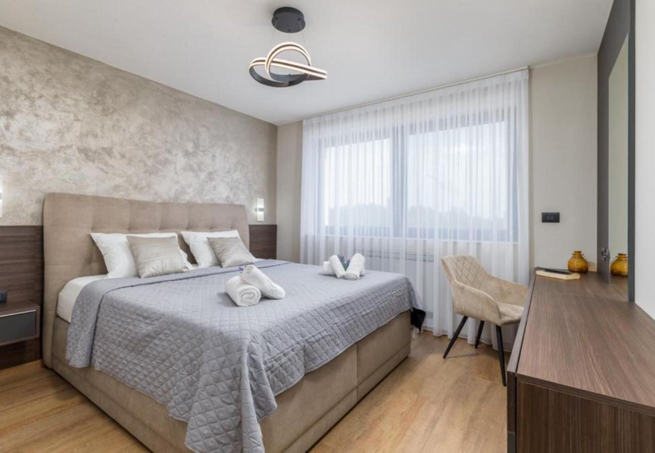 Villa in Juršici - Villa Ana Škicini for 10 people with private pool and sea view near Novigrad