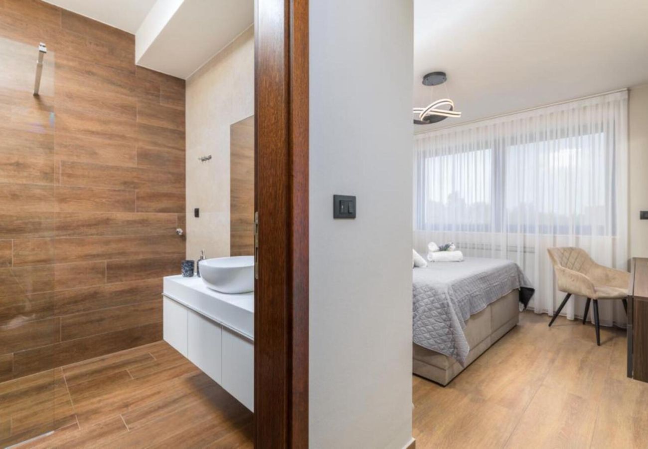 Villa in Juršici - Villa Ana Škicini for 10 people with private pool and sea view near Novigrad