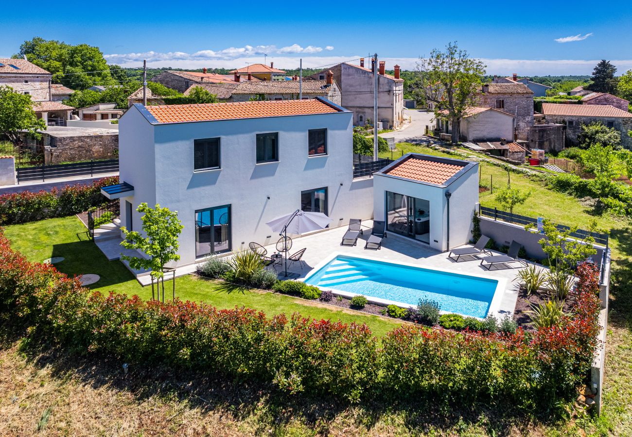Villa in Marcana - Villa Minka near Pula for 4 people with private pool and jacuzzi