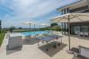 Villa in Valentici - Villa Gabrijela for 10 people near Novigrad with 66 m2 heated pool and sea view