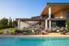 Villa in Vodnjan - Luxury Villa Puerto de Paz for 8 people near Fažana with 60 m2 private heated pool, sauna, mini-golf & sea view  Villa in Vodnjan - Luxury Villa Puerto de Paz for 8 people near Fažana with 60 m2 private heated pool, sauna, mini-golf & sea view