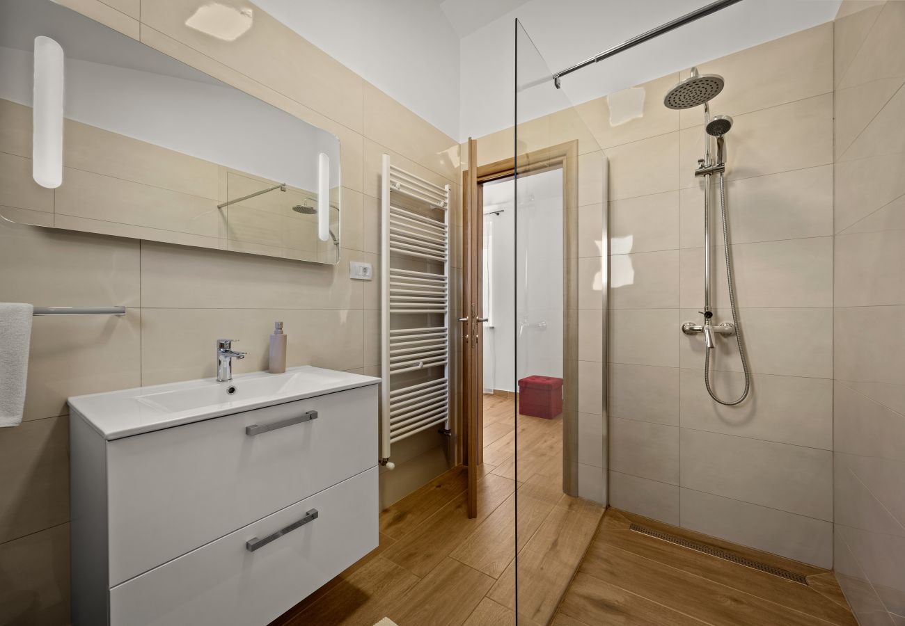 Villa in Divšici - Villa Karla near Pula for 8 persons with private pool, kids playground & pet friendly