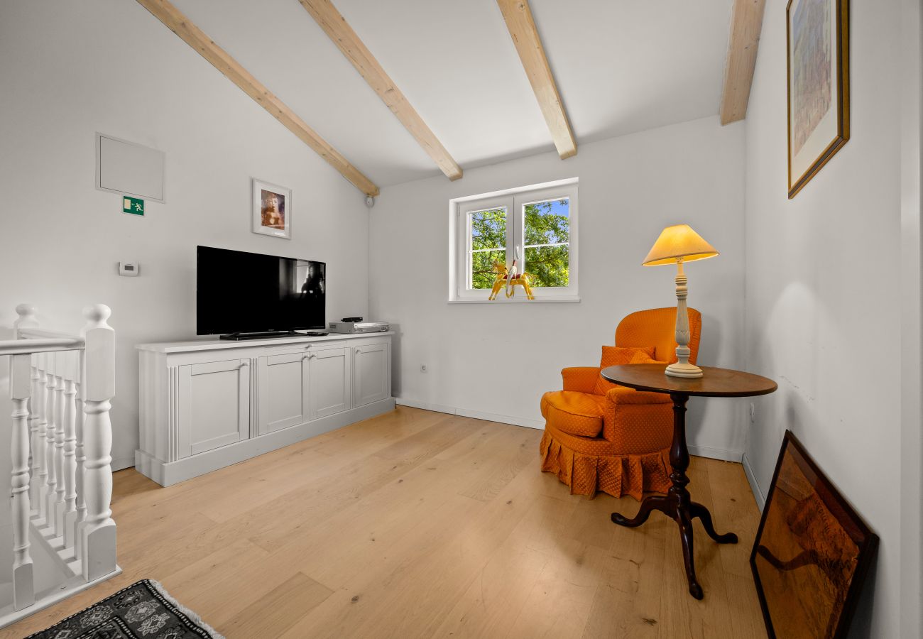 Villa in Modrušani - Villa Tre Colonne for 10 persons in Central Istria with 60 m2 private pool, mini golf & sauna 