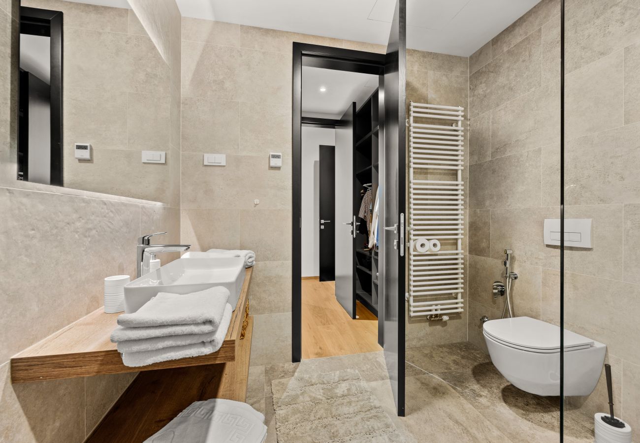 Villa in Brtonigla - Villa Miracle for 5 persons near Novigrad with wellness area, 50 m2 heated pool & sea view