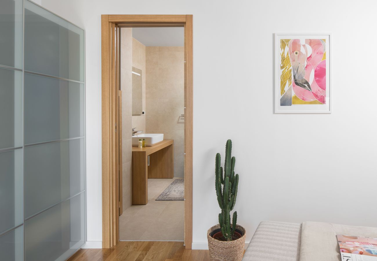 Villa in Brnobici - Villa Mariva for 8 persons near Poreč with 44 m2 heated pool, sea view, fitness & kids playground