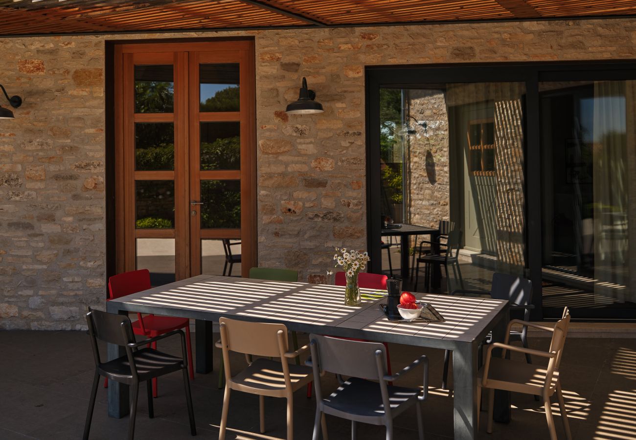 Villa in Kurili - Casa Labobina near Rovinj for 8 persons with private 32 m2 heated pool - pet friendly