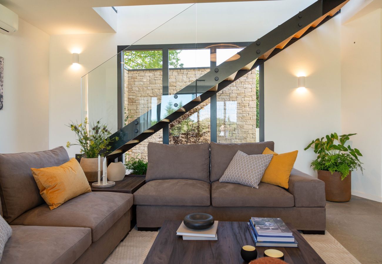 Villa in Kurili - Villa Natura Silente near Rovinj for 8 people with 40 m2 heated pool, sauna & jacuzzi 