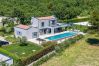 Villa in Vodnjan - Villa Infinity near Pula for 8 persons with 68 m2 private pool, sauna & kids playground