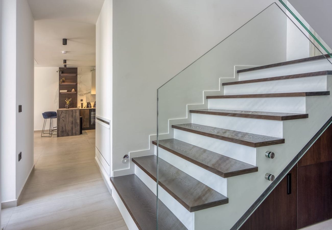 Villa in Ližnjan - Villa Asper near Medulin for 8 persons with 40 m2 private pool, sea view and only 1 km from beach