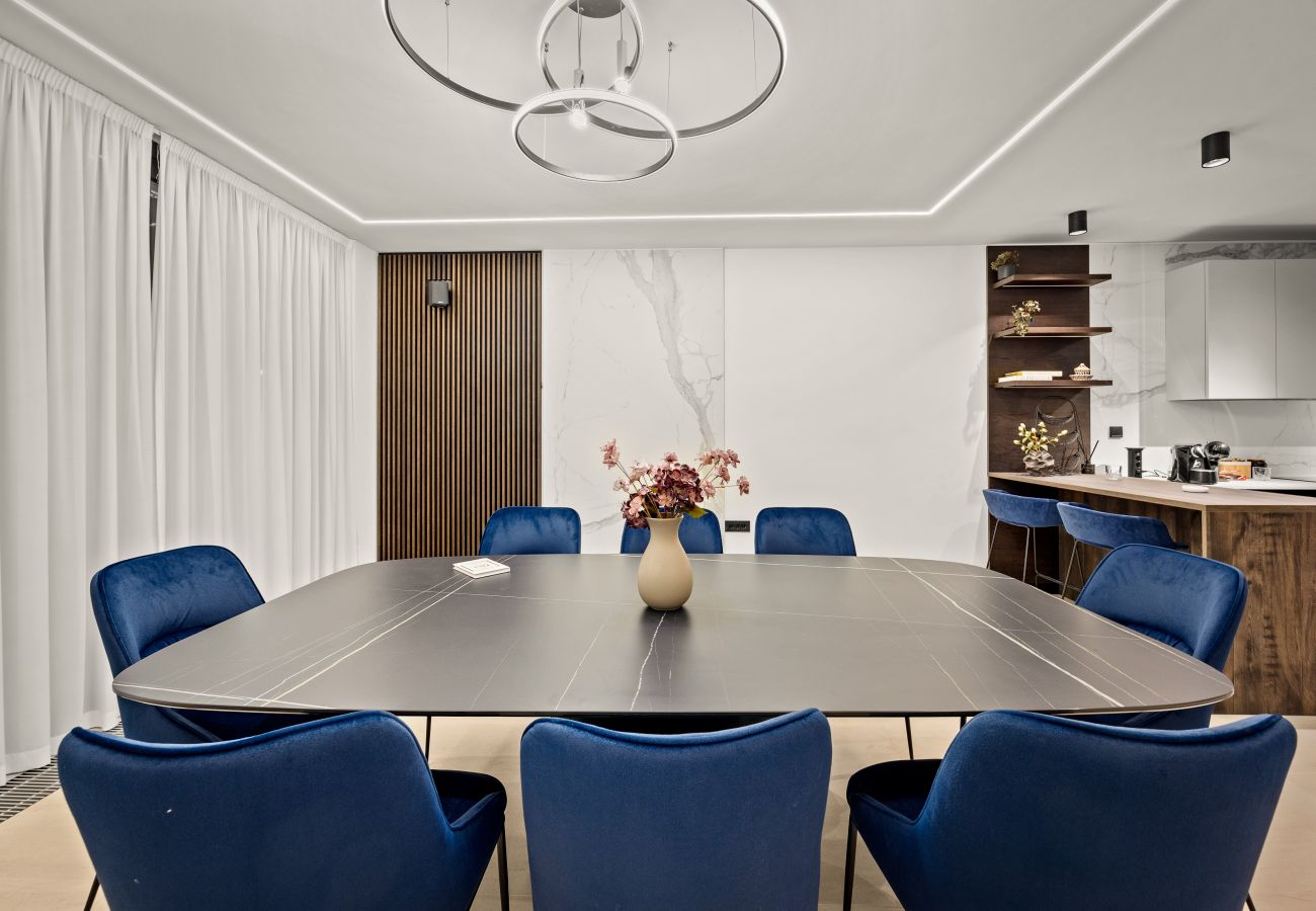 Villa in Ližnjan - Villa Asper near Medulin for 8 persons with 40 m2 private pool, sea view and only 1 km from beach - pet friendly