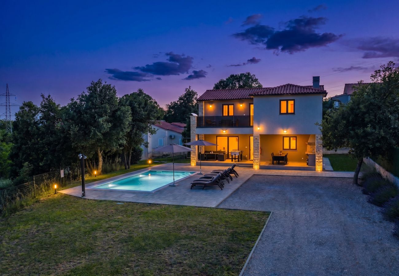 Villa in Sveti Bartul - Villa Jan for 6 persons near Labin - Rabac with 32 m2 private pool