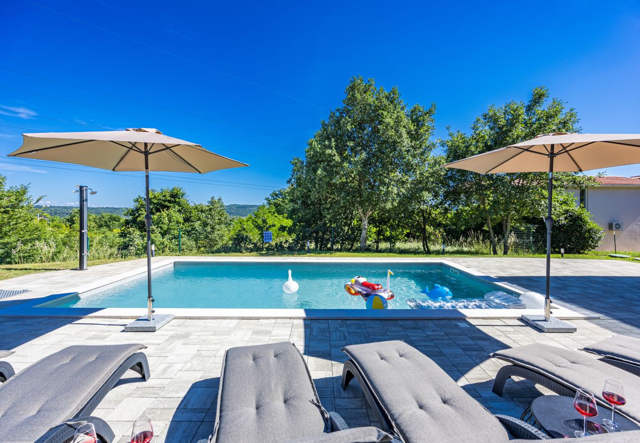 Villa in Sveti Bartul - Villa Jan for 6 persons near Labin - Rabac with 32 m2 private pool